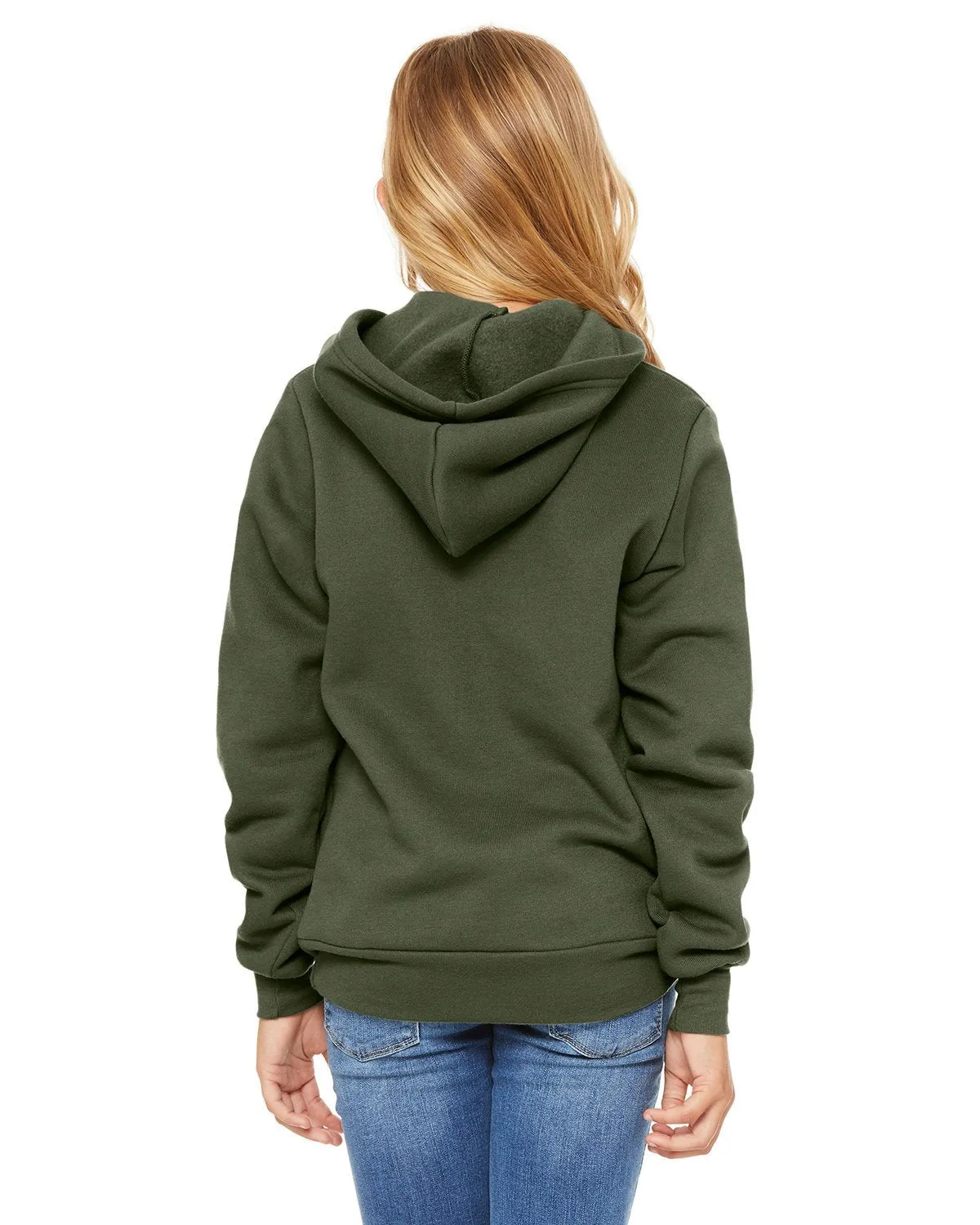 3719Y-Bella   Canvas-MILITARY GREEN