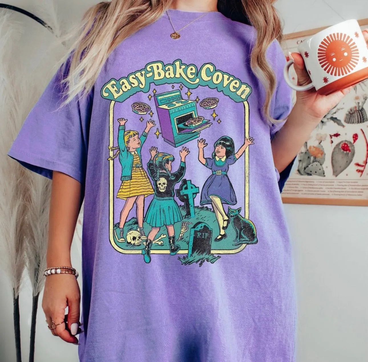 90's Nostalgia Coven Halloween Comfort Colors Shirt