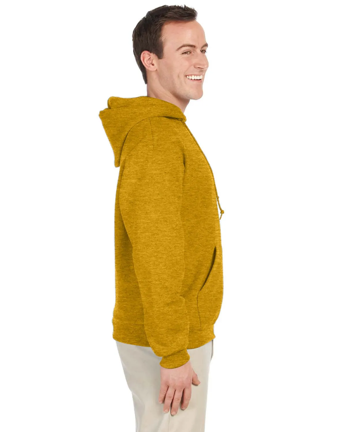 996-Jerzees-MUSTARD HEATHER