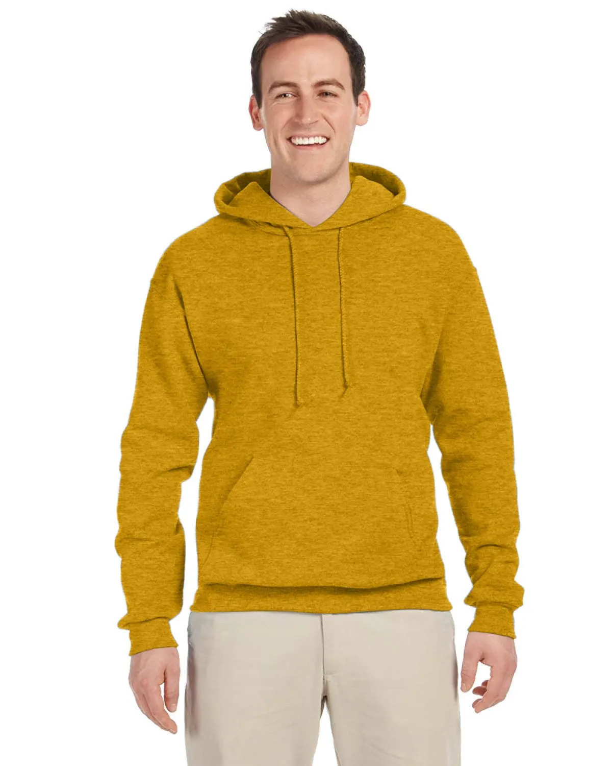 996-Jerzees-MUSTARD HEATHER