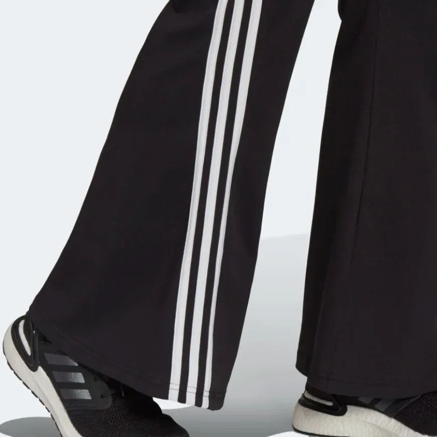 Adidas Sportswear Future Icons 3-Stripes Flare Women Lifestyle Pant Black/White