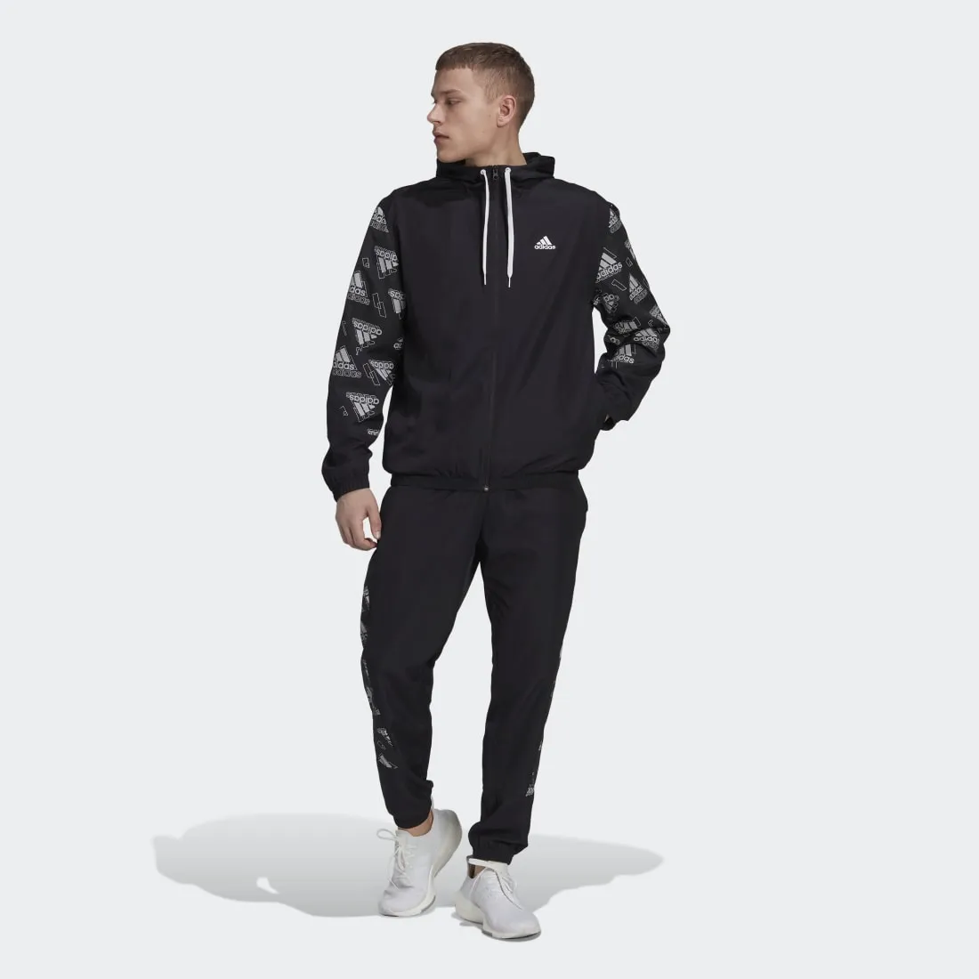 adidas Woven Allover Print Men's Track Suit