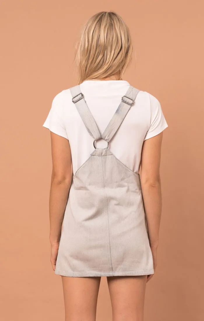 Afends Womens Almond Rose - Pinafore Dress