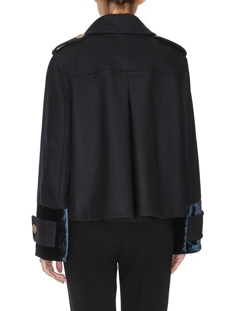 Alberta Ferretti Pea Coat