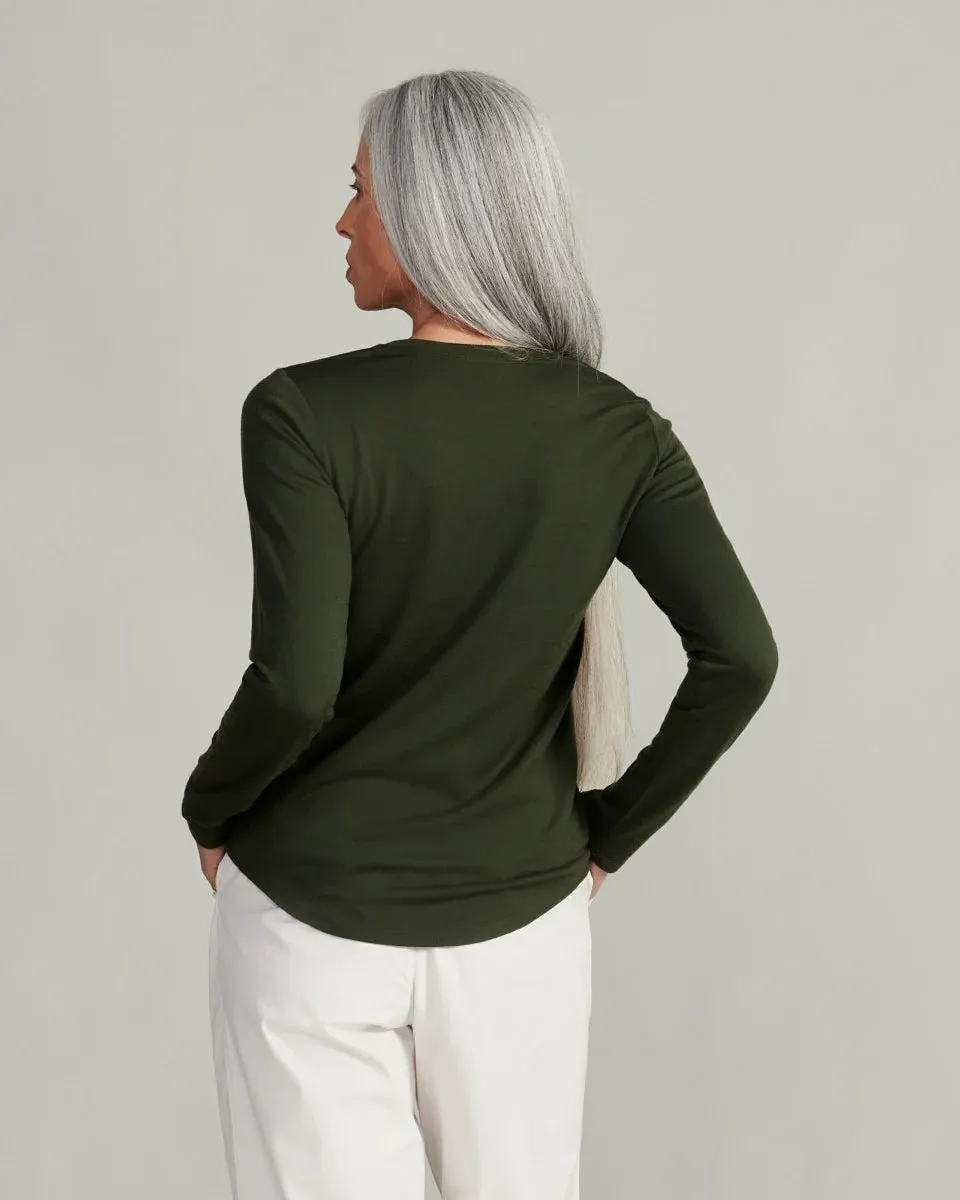 Althyrea | The Pemberton 100% Silky Smooth Merino Wool Pullover