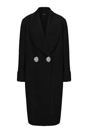 AUDRINA COAT IN BLACK