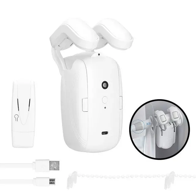 Automatic Curtain Opener - Electronics Smart Curtain Opener, Compatible with Alexa, Google and Home