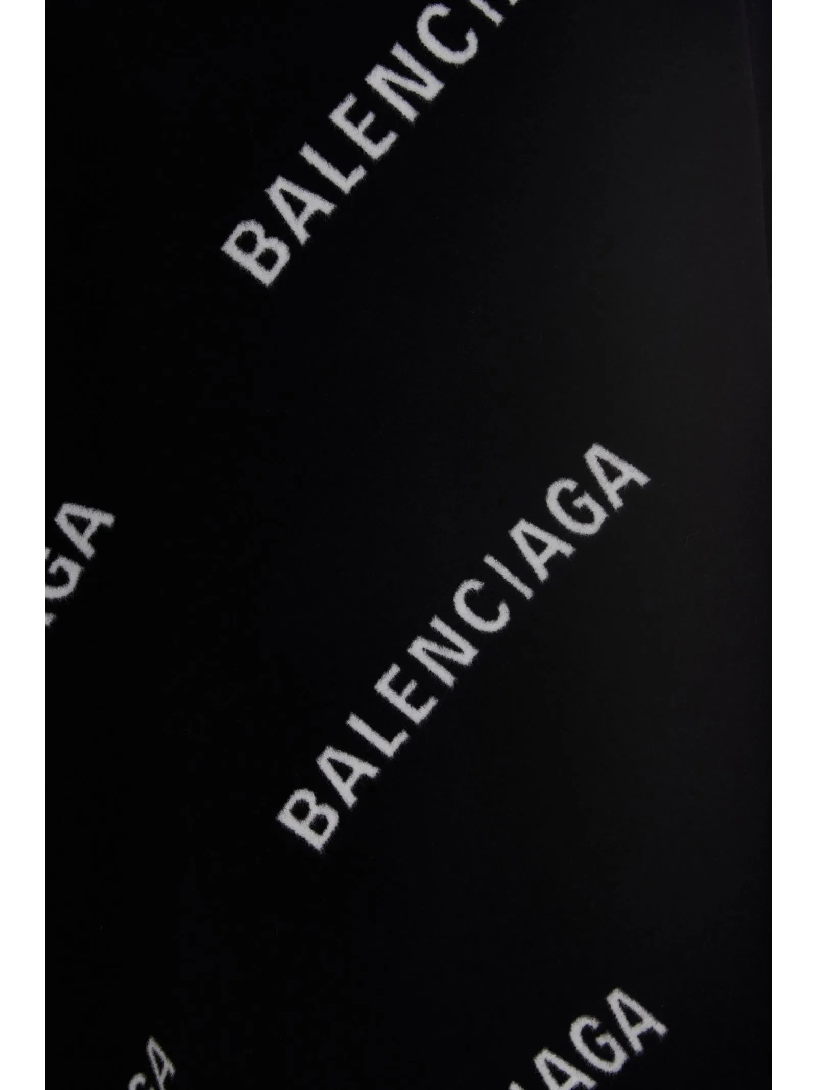 Balenciaga Allover Logo Coat