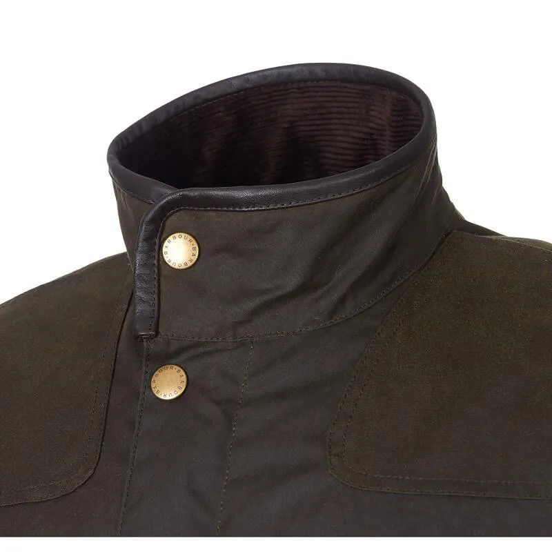 Barbour Hartlington Mens Wax Jacket - Olive