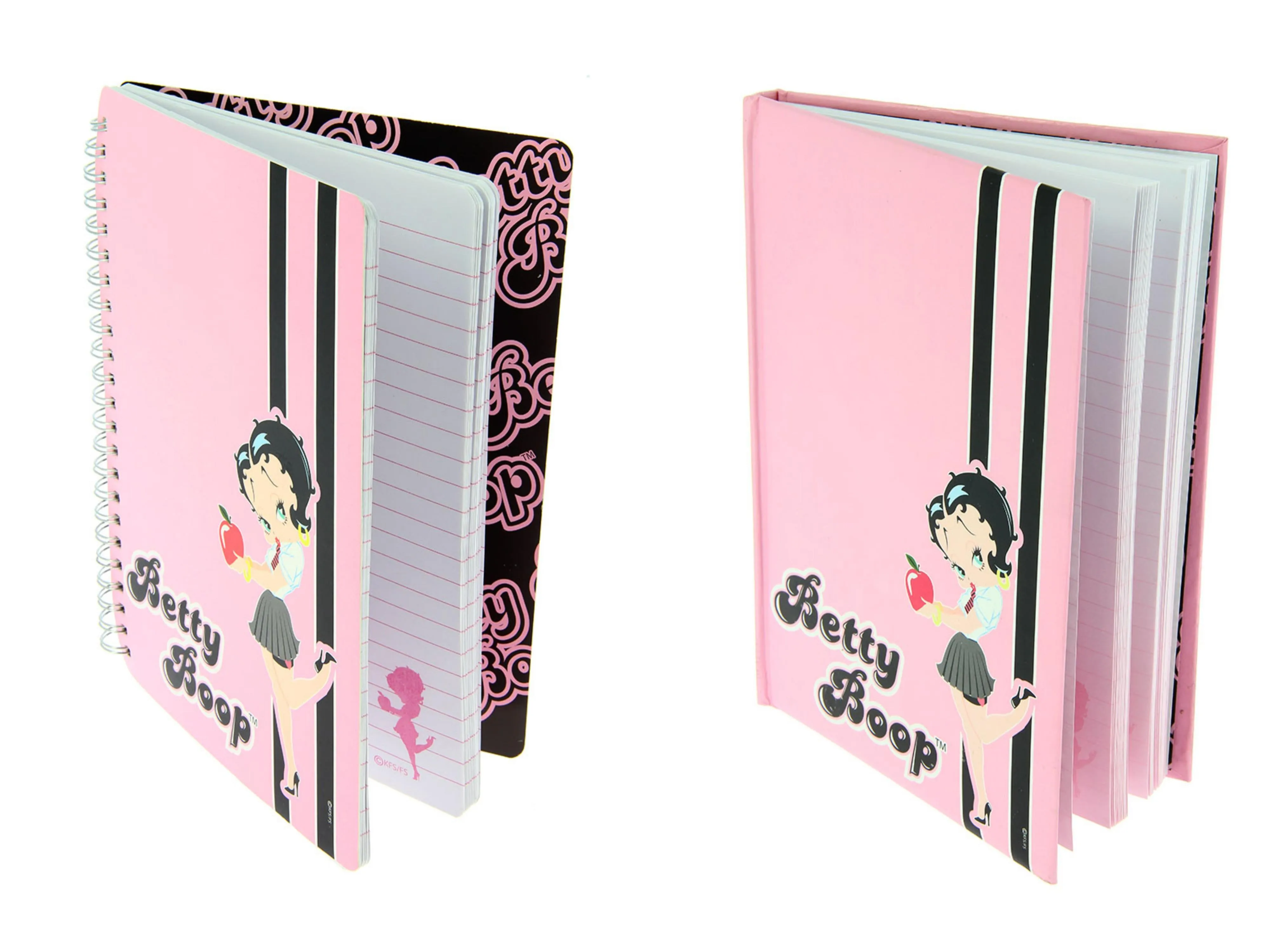 Betty Boop Schoolgirl Retro Apple Stationery Set