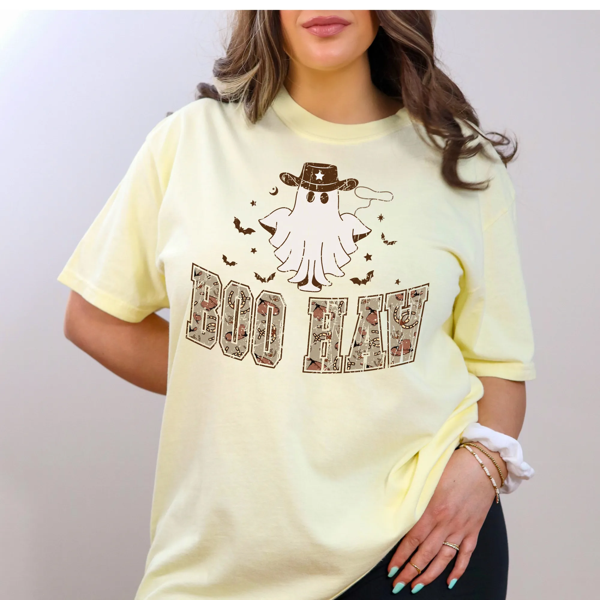 Boo Haw Western Halloween Shirt