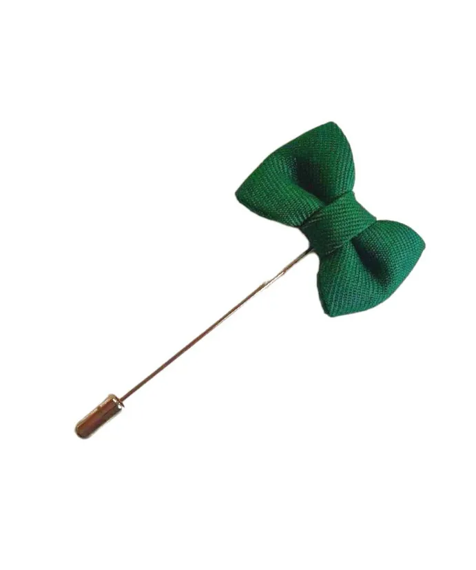 Bow Tie Lapel Pin, Green