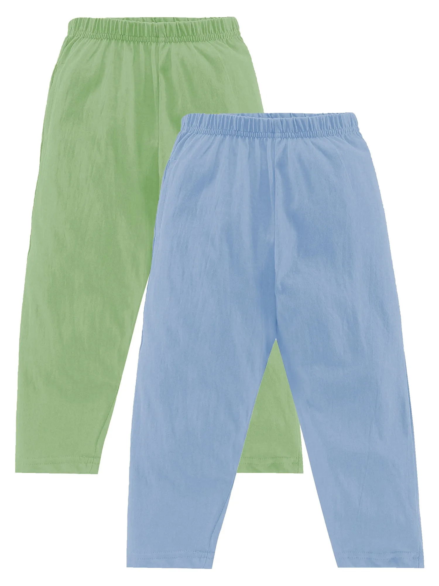 Boys Pack of 2 Cotton Solid Pajama With Single Pocket