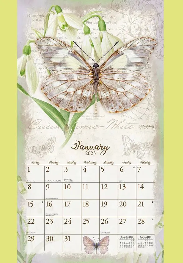 Calendar - Butterflies