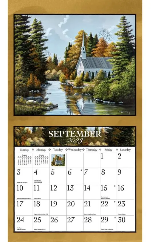 Calendar - Country Churches