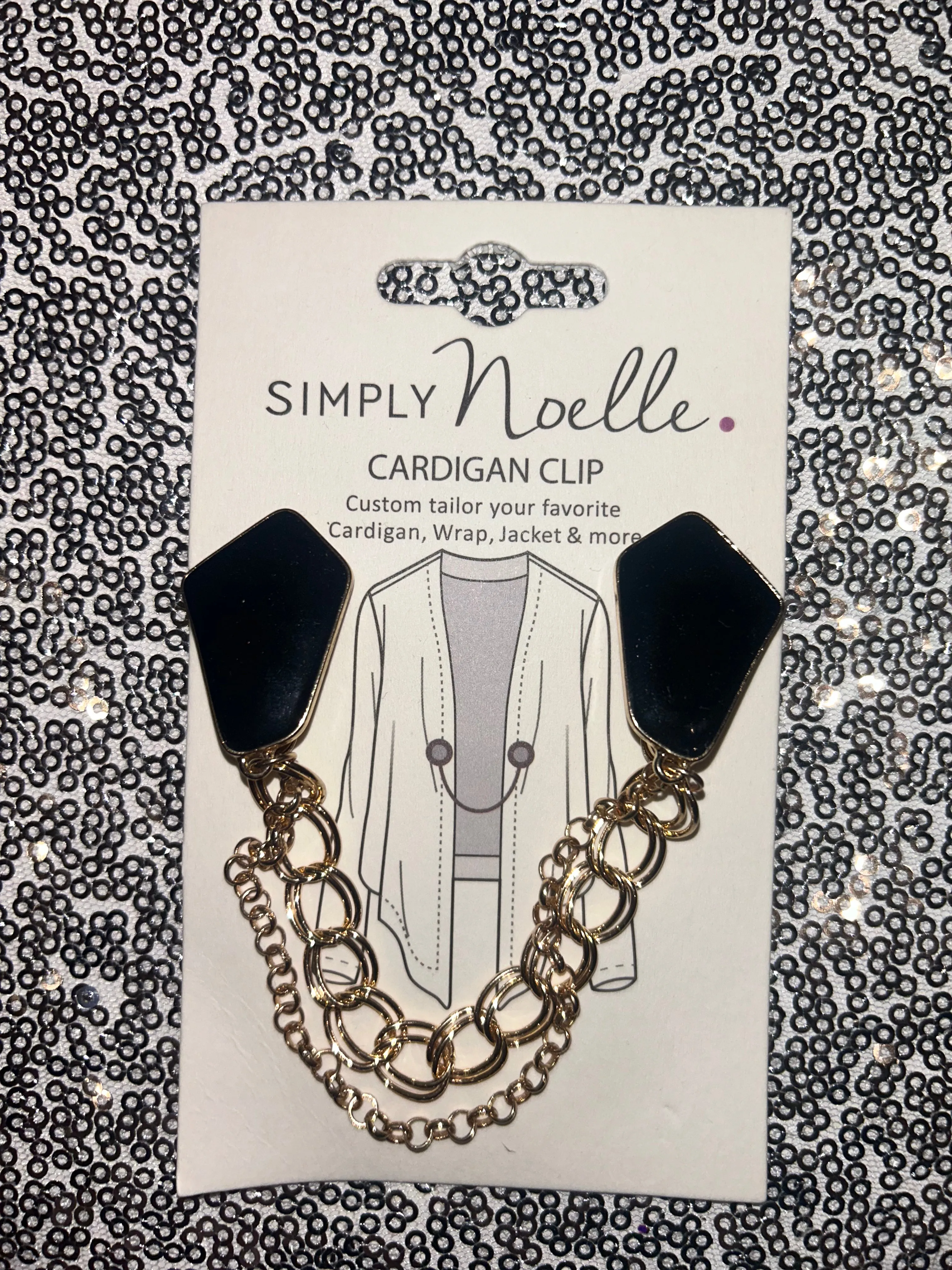 Chain Cardigan Clip