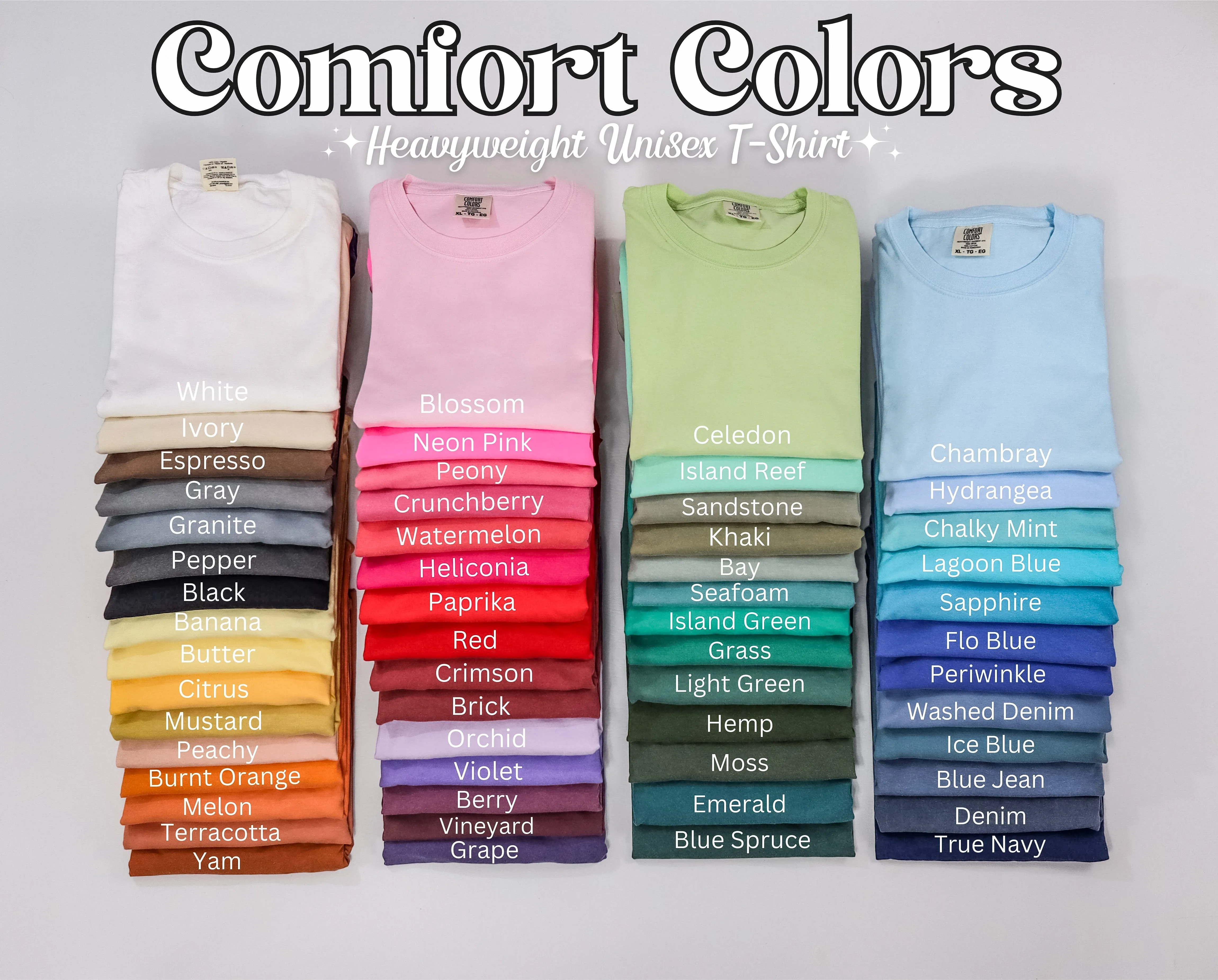 Colorful Pumpkin T-shirt Comfort Colors