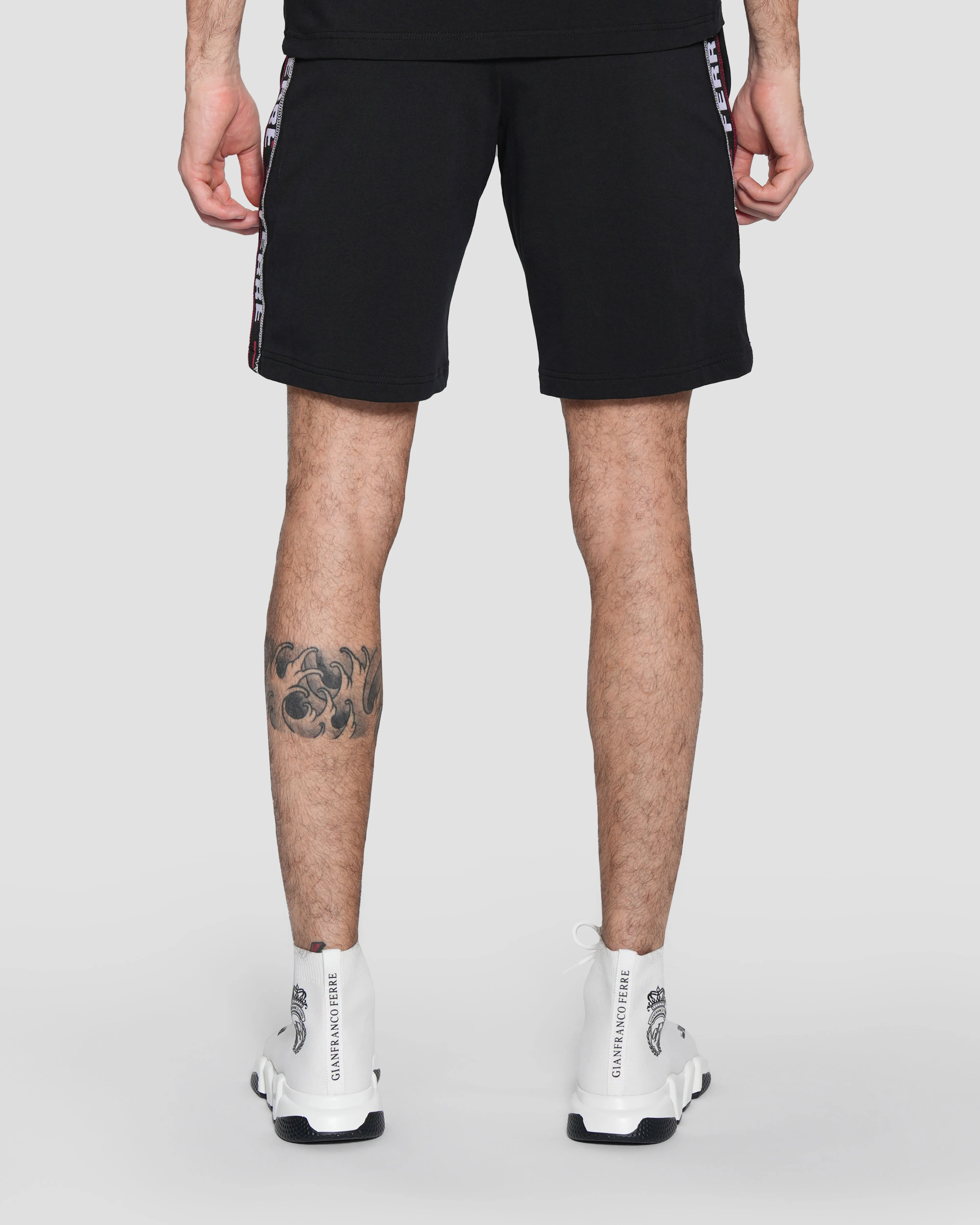 Contrast Logo Taping Shorts