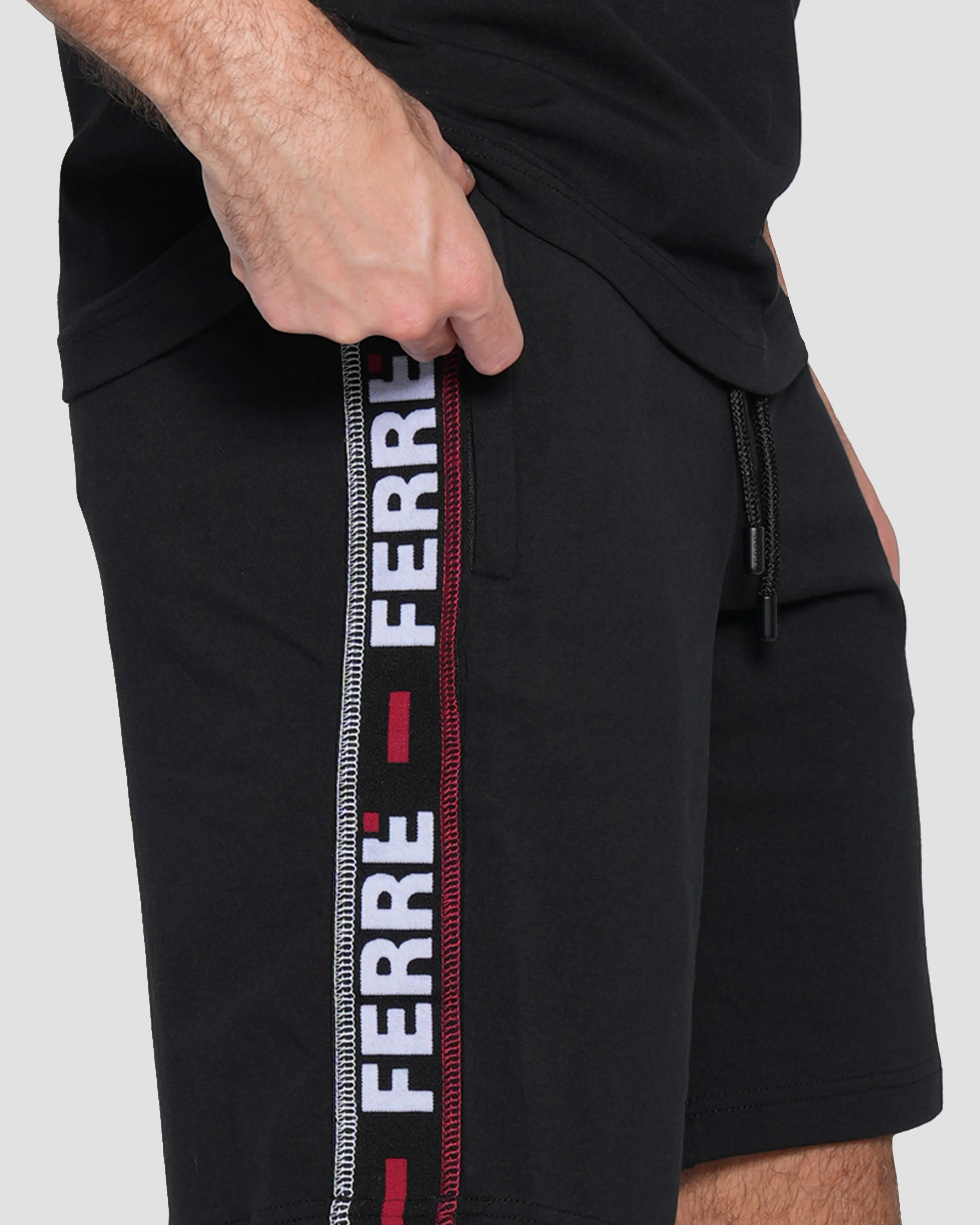 Contrast Logo Taping Shorts