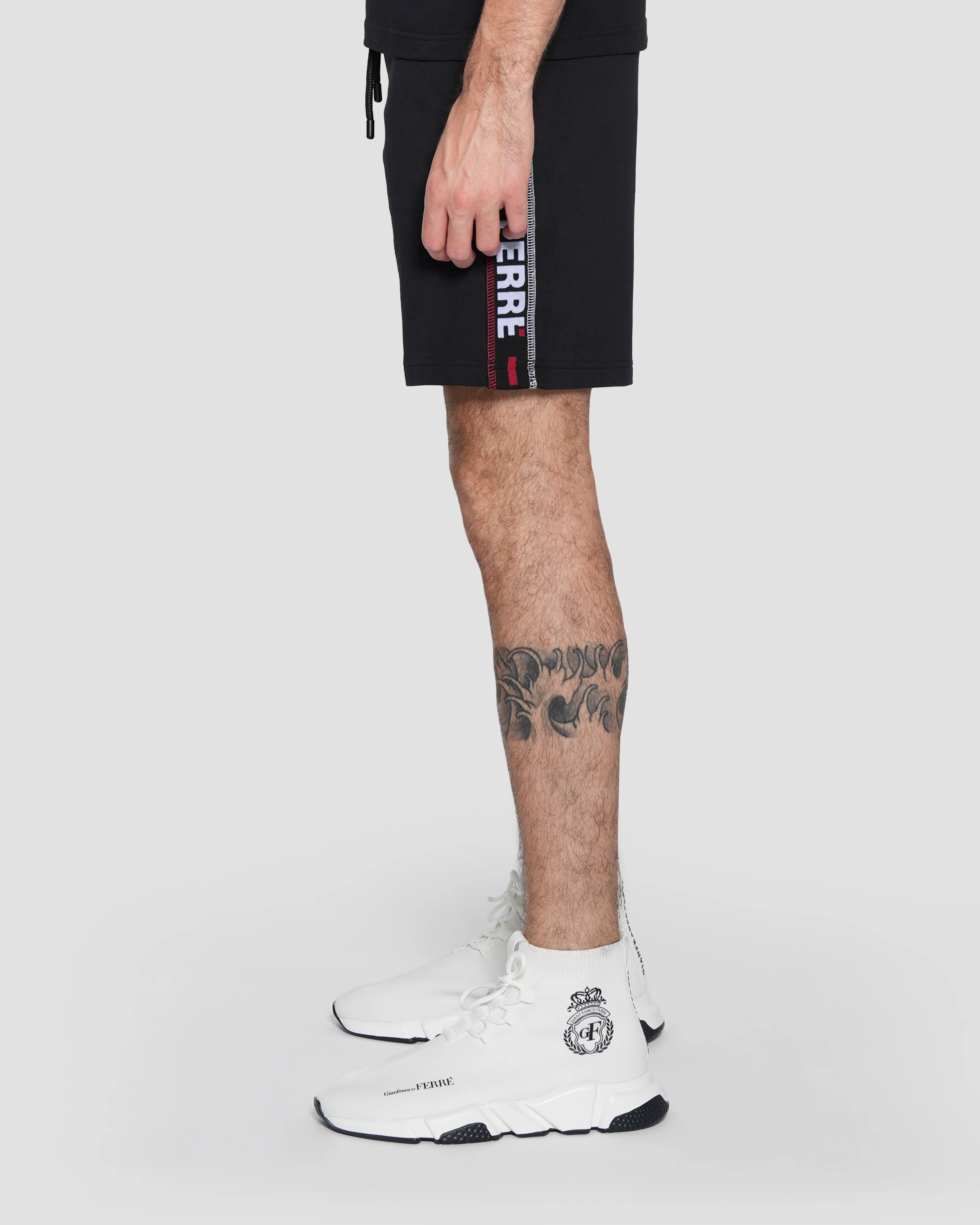 Contrast Logo Taping Shorts