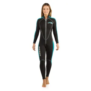 Cressi 2mm Lido Long Ladies Full Front Zip Wetsuit