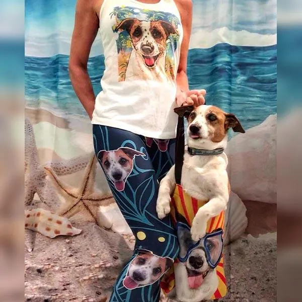 Custom Pet Art Women's Leggings