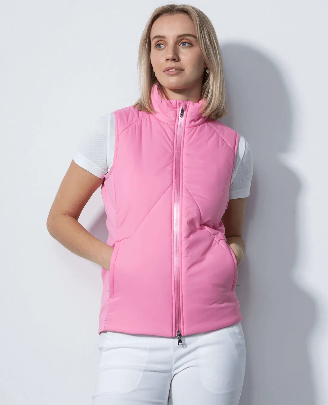 DAILY SPORTS Caen Quilted Vest 067 Pink Sky