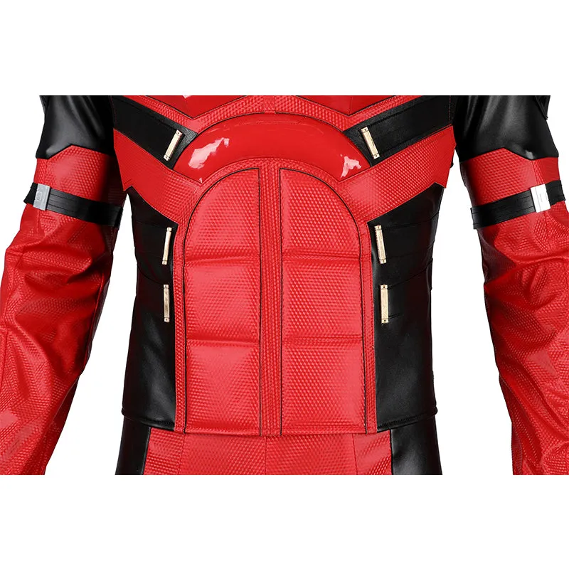 Deadpool 3 Cosplay Costume Samurai Deadpool Wade Wilson Red Suit Halloween Outfit