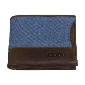 Denim Bi-Fold & Credit Card Wallet