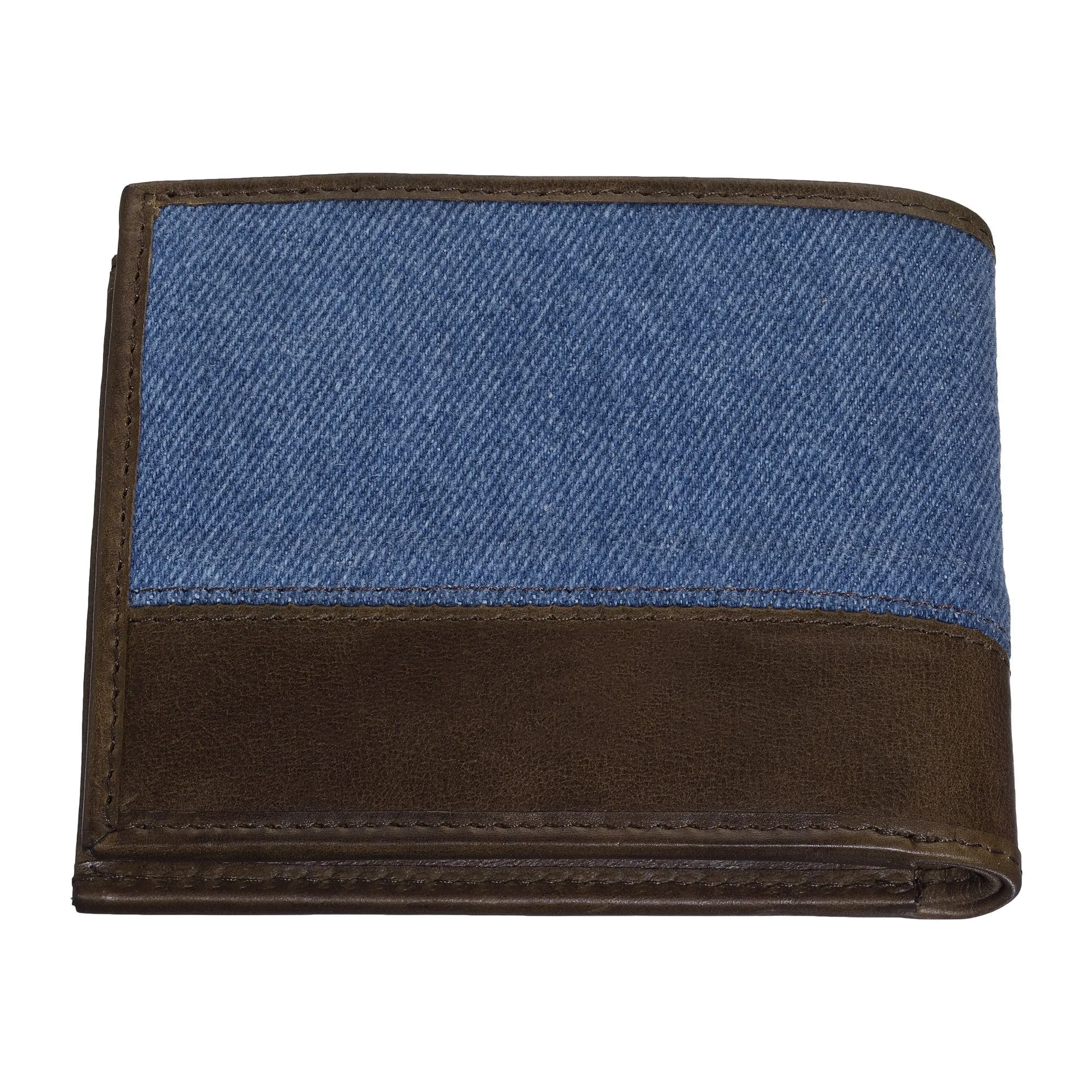 Denim Bi-Fold & Credit Card Wallet