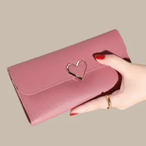 Elegant Classic Soft Leather Wallets for Women