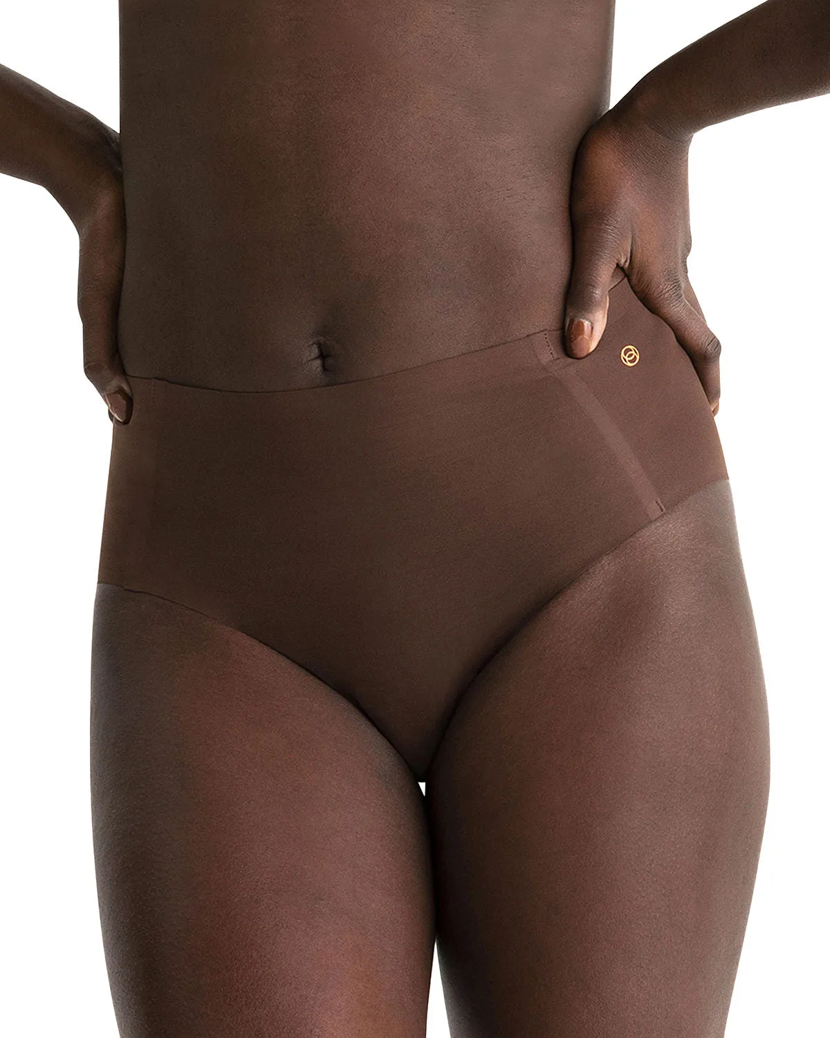 EVELYN BOBBIE SEAMLESS HIGH-WAISTED RETRO BIKINI