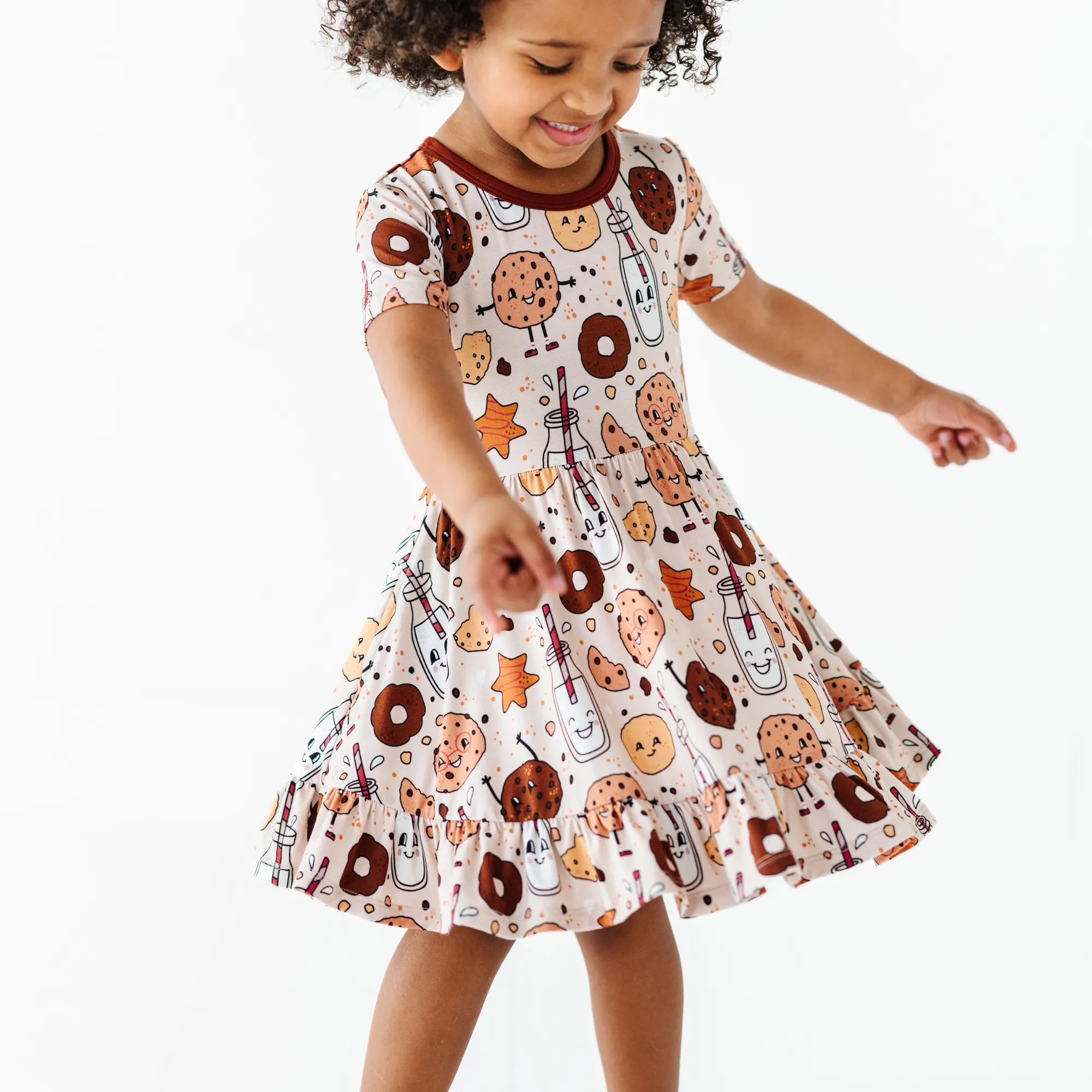 Everything I Dough, I Dough It For You Cookies Toddler/Girls Dress