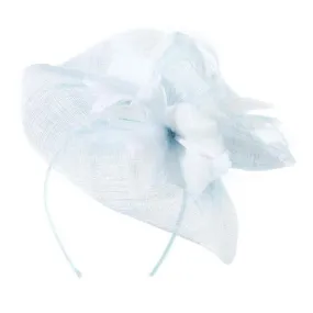 Feather Flower Fascinator