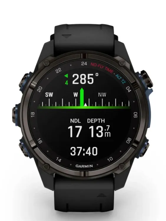 Garmin Descent Mk3i - 43mm Carbon DLC Titanium