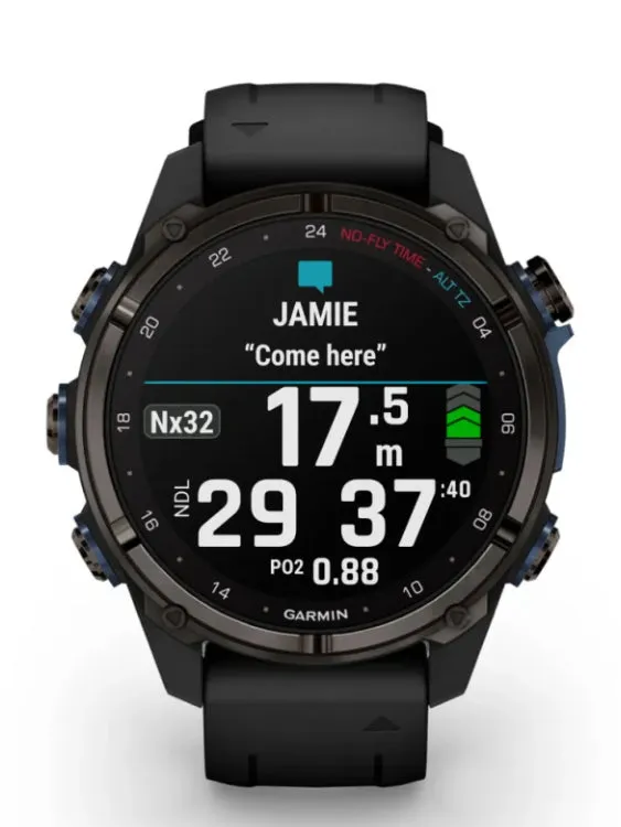 Garmin Descent Mk3i - 43mm Carbon DLC Titanium