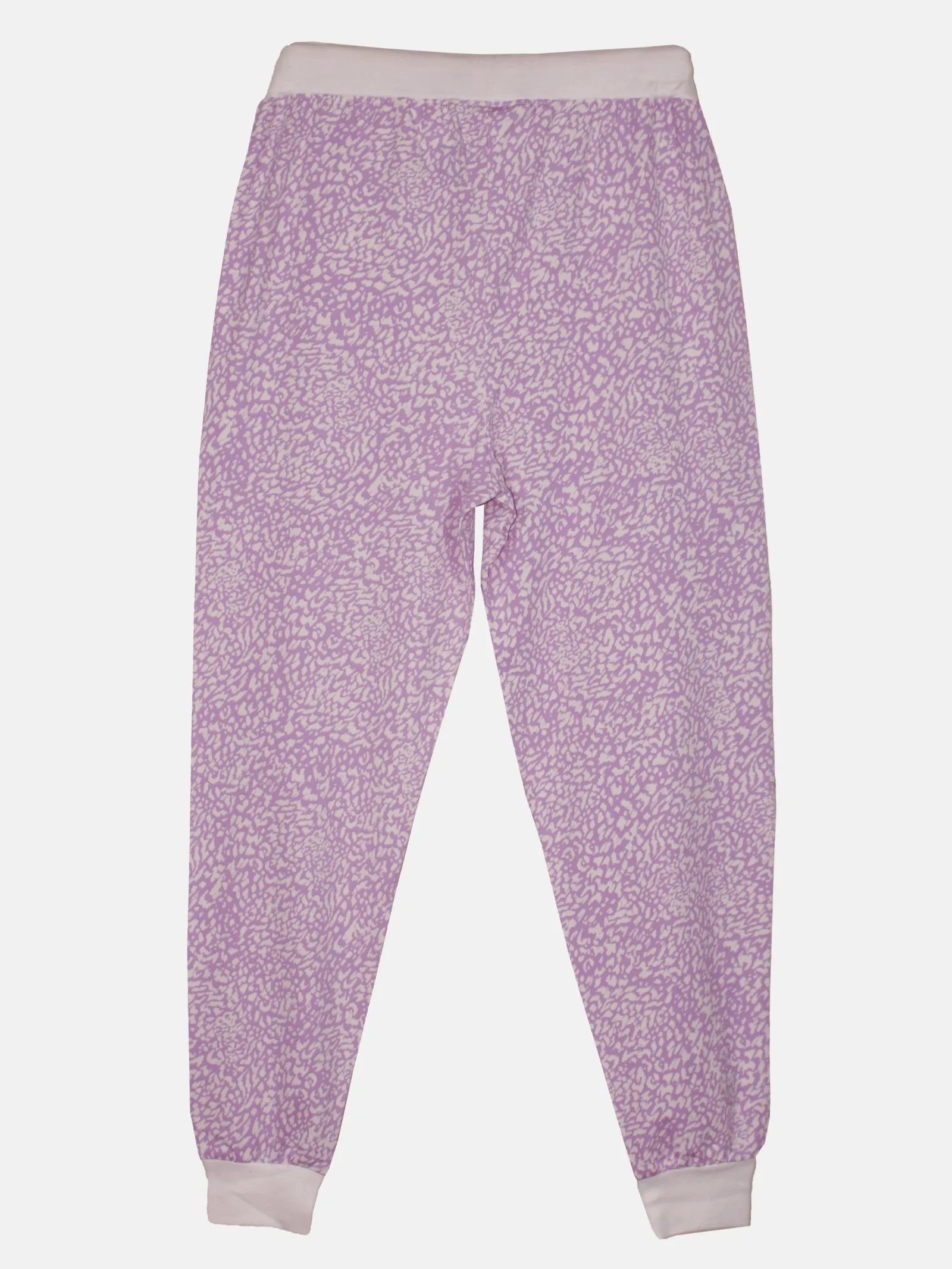 Girls AOP Printed Cotton Track Pant