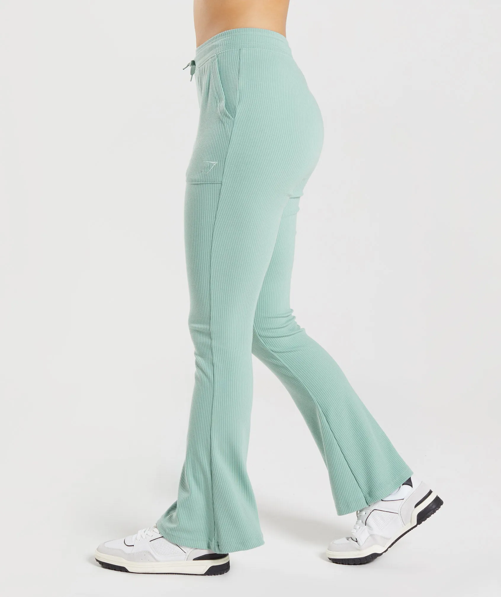 Gymshark Pause Flared Pants - Maya Blue