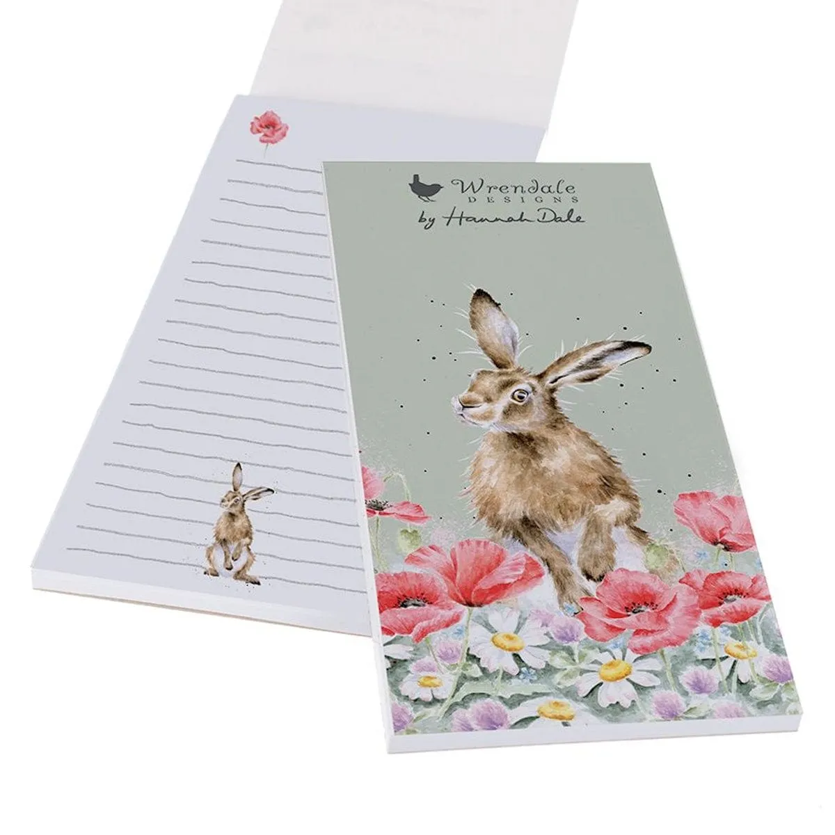 Hare and Poppy Design Shopping List Pad