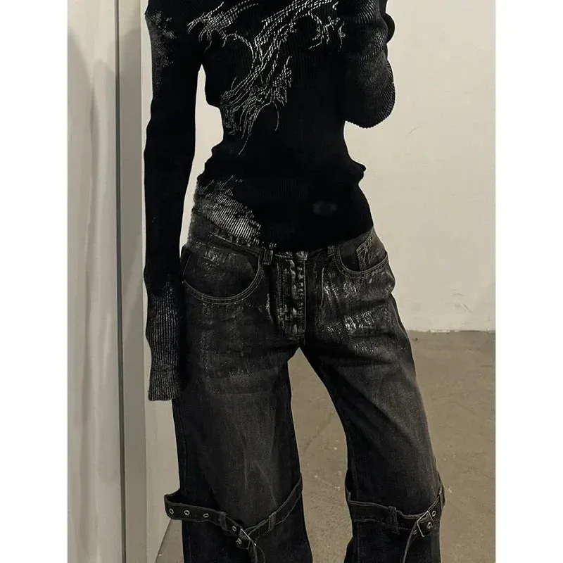 High Waist Halloween Hip Hop Pants