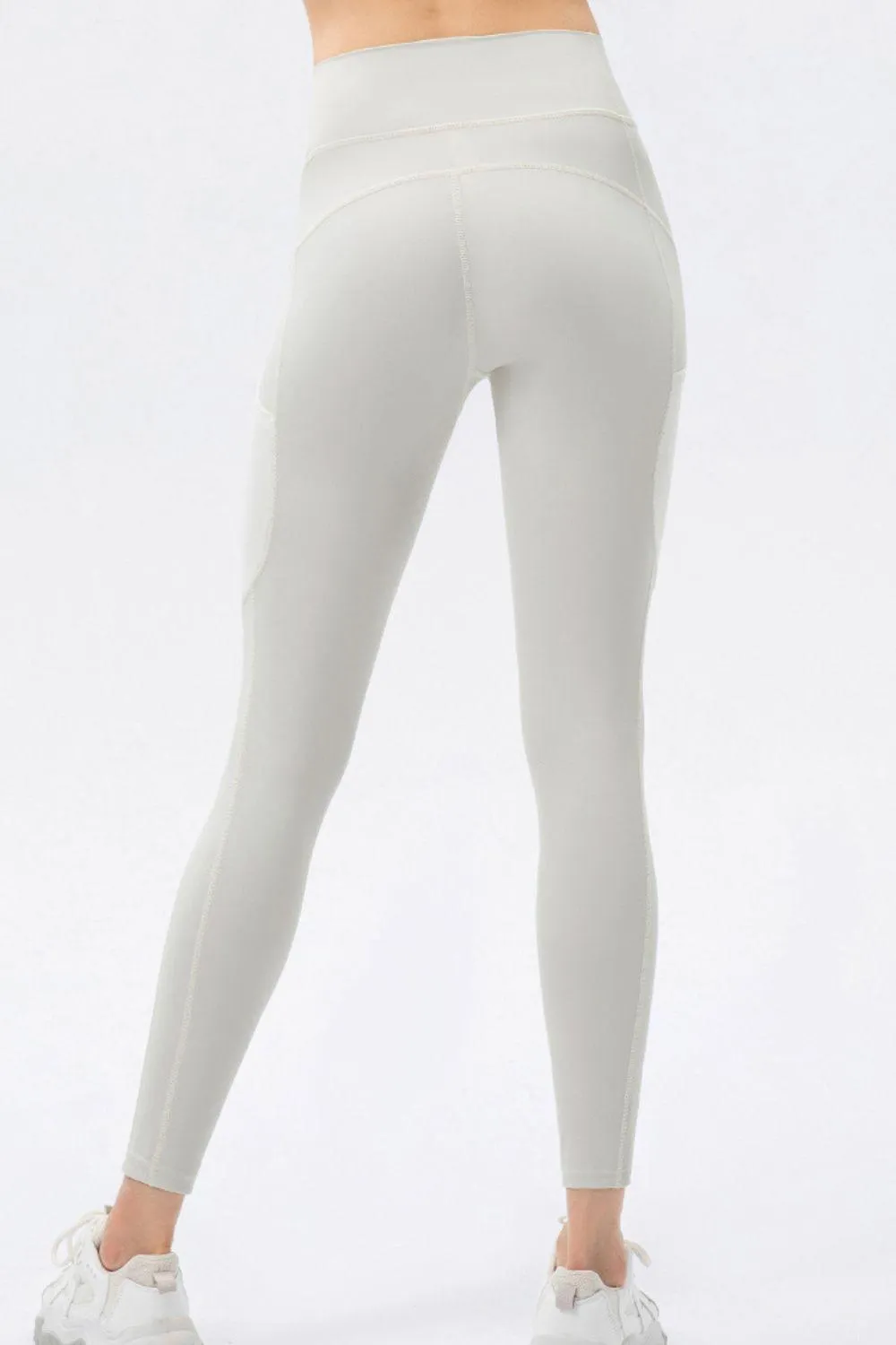 High Waist Slim Fit Long Sports Pants