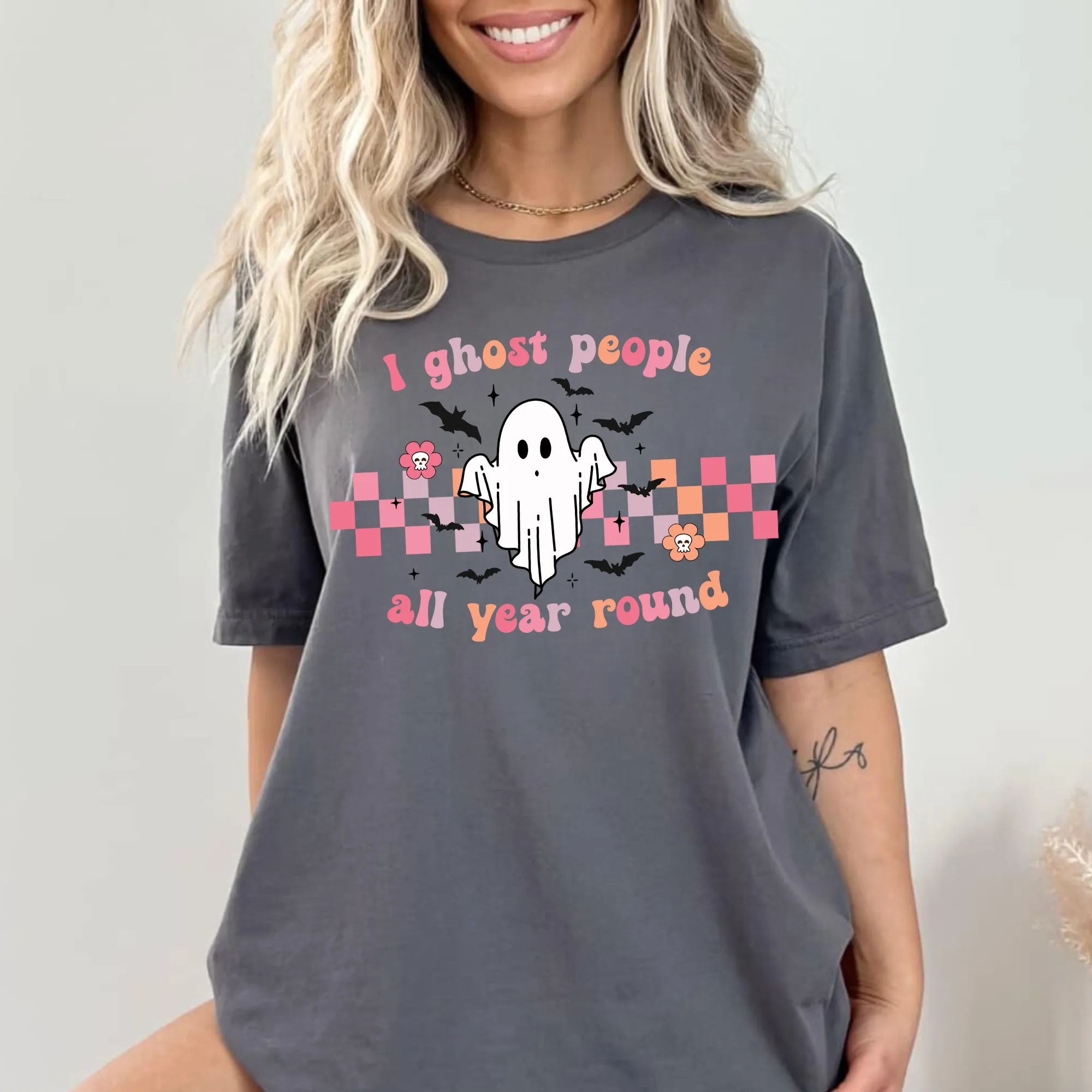 I Ghost People All Year Shirt Comfort Colors