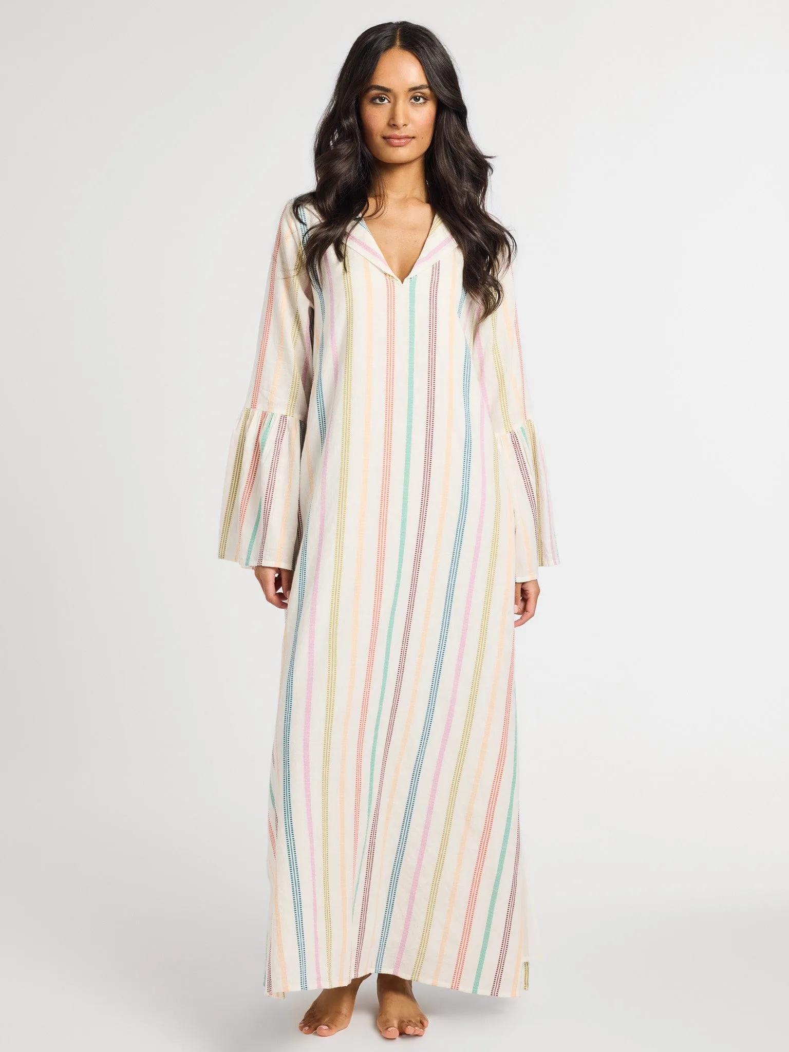 Jacqueline Dress in Mallorca Stripe