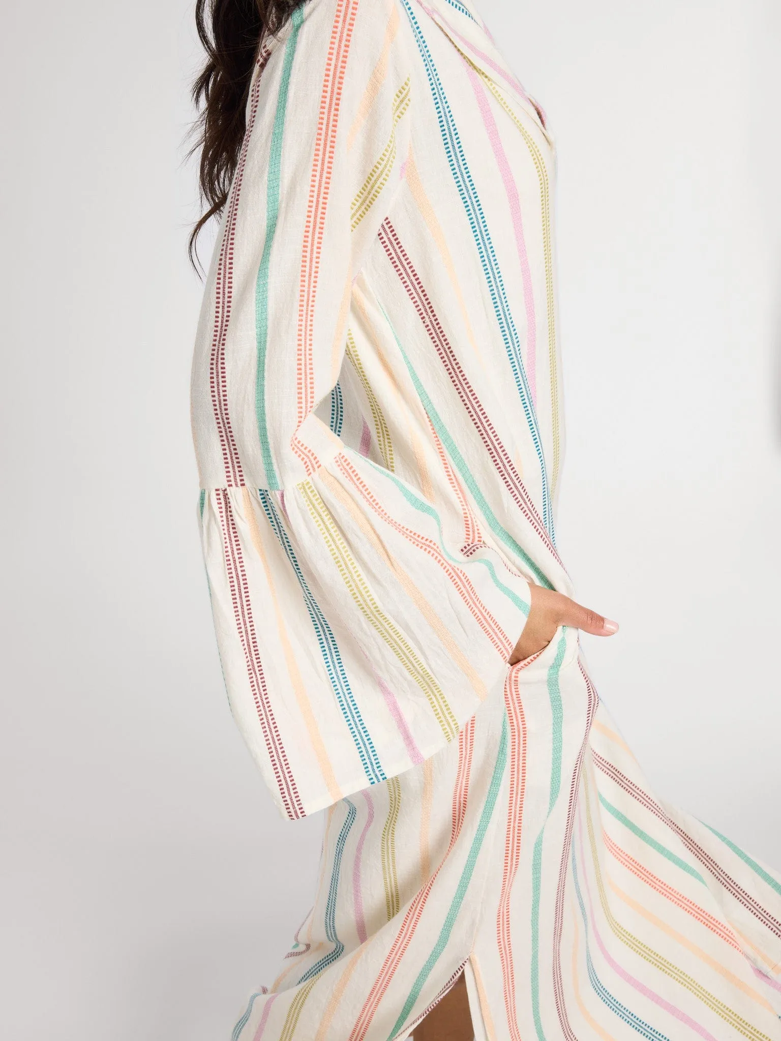 Jacqueline Dress in Mallorca Stripe