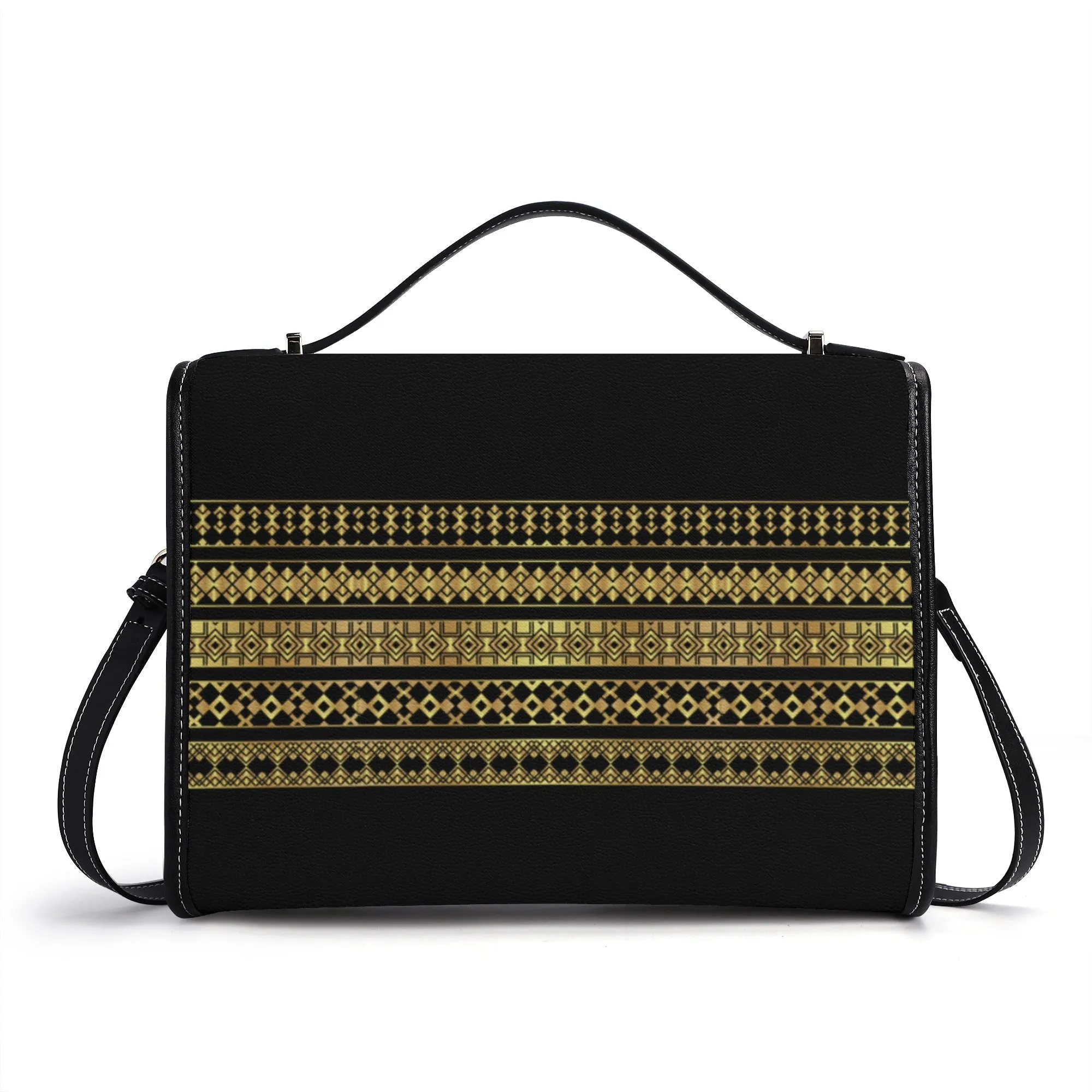 Jerusalem Elegant Shoulder Bag - Black