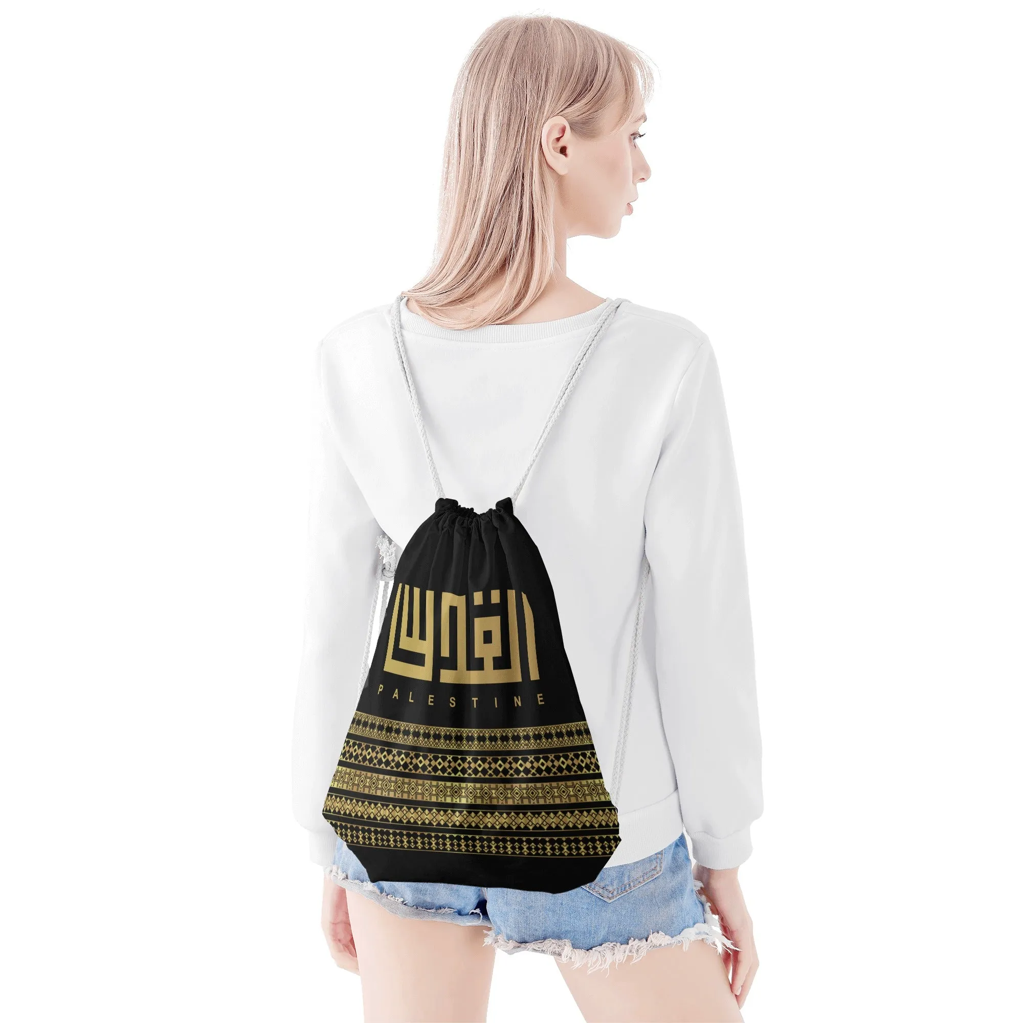 Jerusalem Elegant Shoulder Bag - Blue Velvet