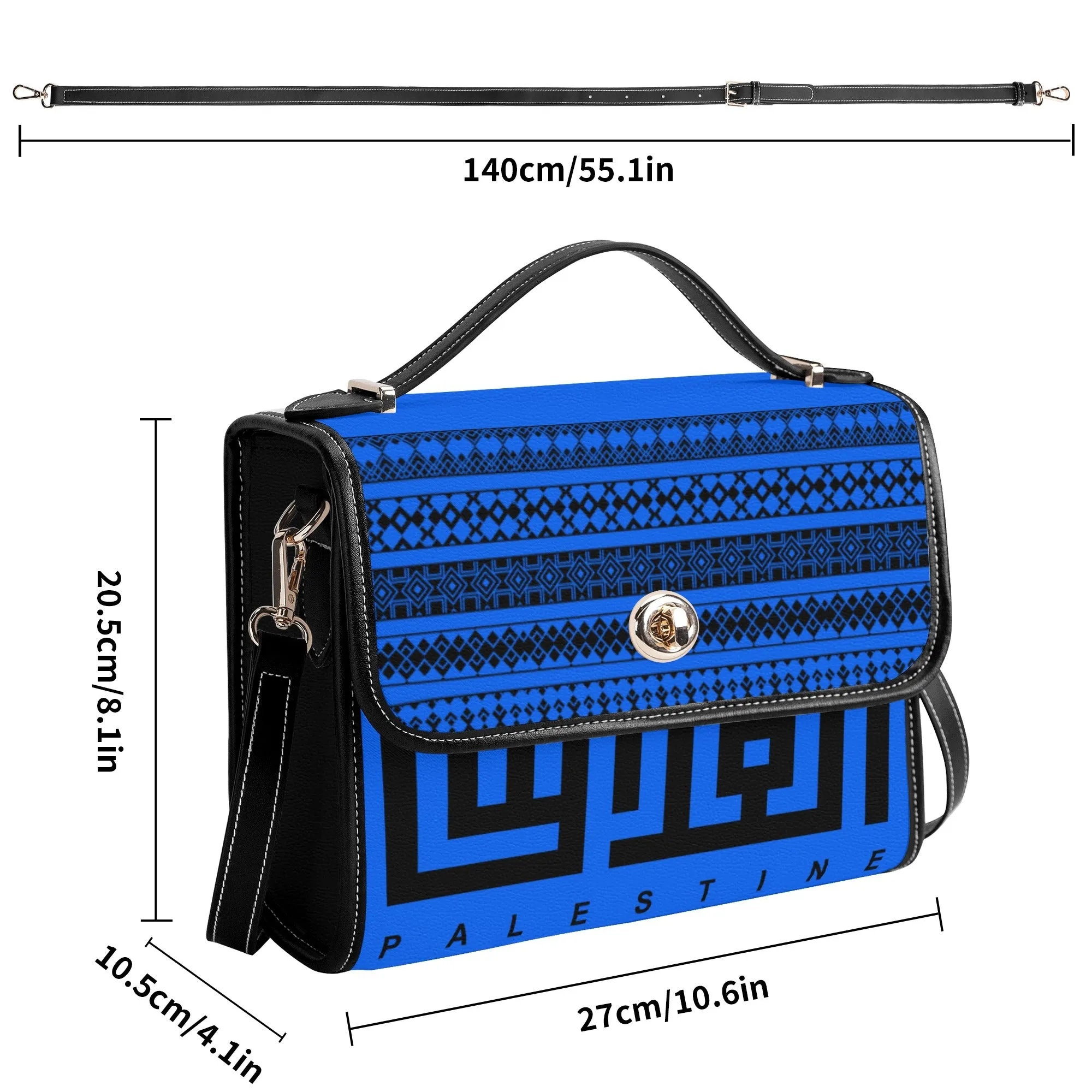 Jerusalem Elegant Shoulder Bag - Velvet Navy