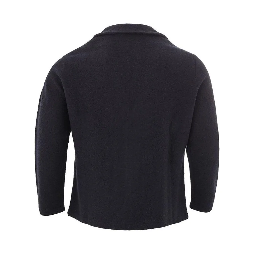 KANGRA Elegant Woolen Blue Jacket for Men