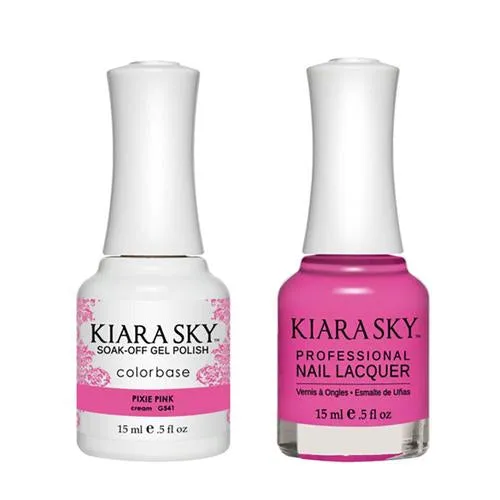 Kiara Sky Classic Gel & Polish Duo - #541 Pixie Pink