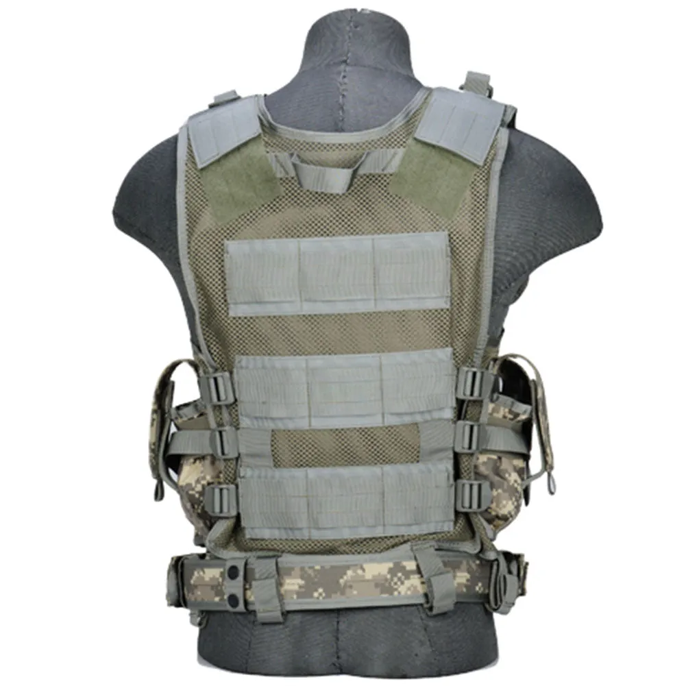 Lancer Tactical Cross Draw Vest with Holster